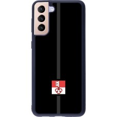Coque Samsung Galaxy S21+ 5G - Silicone rigide noir Canton OW noir