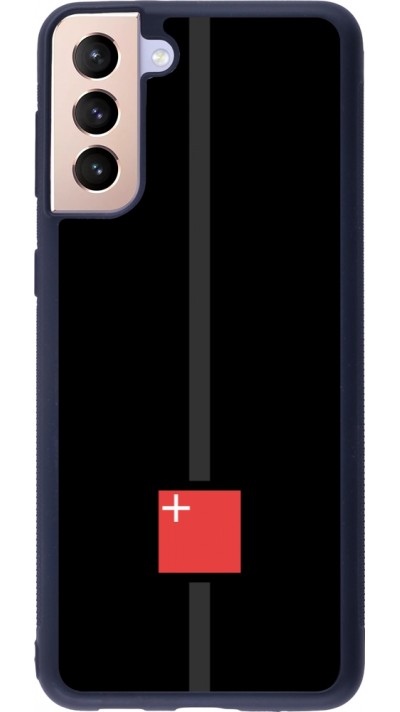 Samsung Galaxy S21+ 5G Case Hülle - Silikon schwarz Kanton SZ schwarz