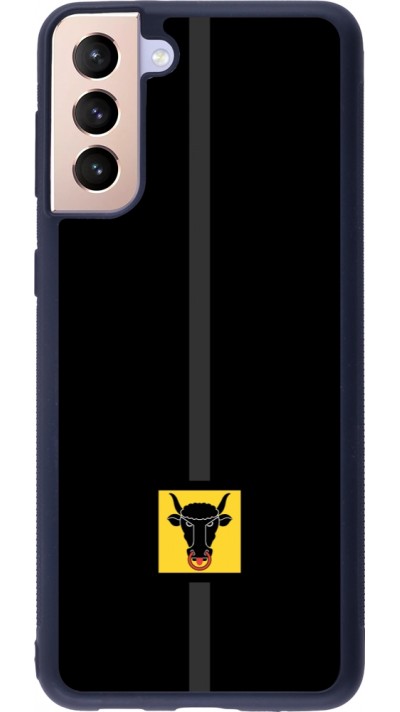 Samsung Galaxy S21+ 5G Case Hülle - Silikon schwarz Kanton UR schwarz