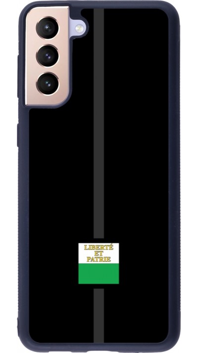 Samsung Galaxy S21+ 5G Case Hülle - Silikon schwarz Kanton VD schwarz