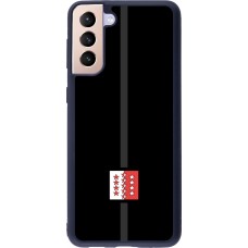 Coque Samsung Galaxy S21+ 5G - Silicone rigide noir Canton VS noir