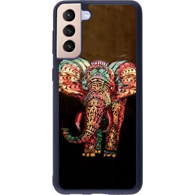 Coque Samsung Galaxy S21+ 5G - Silicone rigide noir Elephant 02