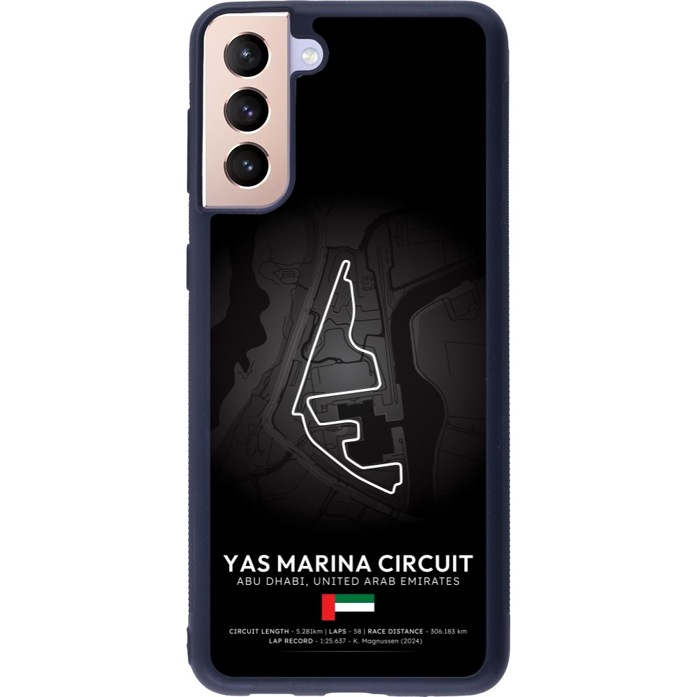 Coque Samsung Galaxy S21+ 5G - Silicone rigide noir F1 Track 2025 Abu Dhabi