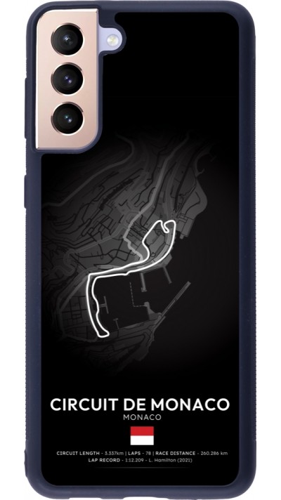 Samsung Galaxy S21+ 5G Case Hülle - Silikon schwarz F1 Track 2025 Monaco