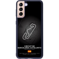 Coque Samsung Galaxy S21+ 5G - Silicone rigide noir F1 Track 2025 Spain