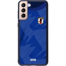 Samsung Galaxy S21+ 5G Case Hülle - Silikon schwarz Japan 2022 personalisierbares Fussballtrikot