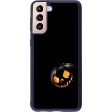 Samsung Galaxy S21+ 5G Case Hülle - Silikon schwarz Halloween 2023 discreet pumpkin