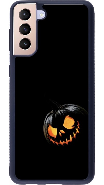 Samsung Galaxy S21+ 5G Case Hülle - Silikon schwarz Halloween 2023 discreet pumpkin