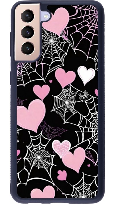 Samsung Galaxy S21+ 5G Case Hülle - Silikon schwarz Halloween 2024 girly