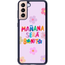 Coque Samsung Galaxy S21+ 5G - Silicone rigide noir Karol G Manana sera bonito
