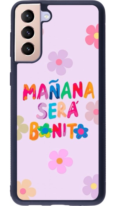 Coque Samsung Galaxy S21+ 5G - Silicone rigide noir Karol G Manana sera bonito