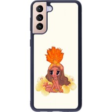 Coque Samsung Galaxy S21+ 5G - Silicone rigide noir Karol G Tropicoqueta