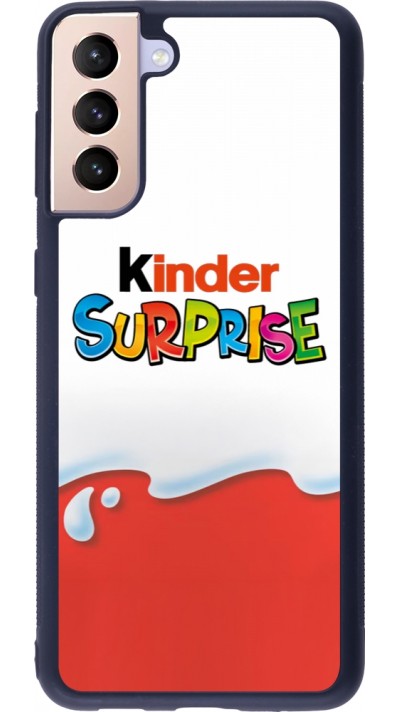 Coque Samsung Galaxy S21+ 5G - Silicone rigide noir Kinder Surprise