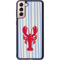 Samsung Galaxy S21+ 5G Case Hülle - Silikon schwarz Red lobster 2026