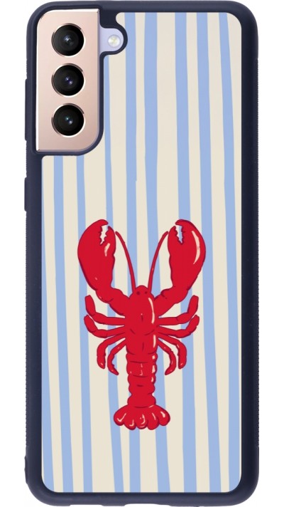 Coque Samsung Galaxy S21+ 5G - Silicone rigide noir Red lobster 2026