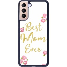 Samsung Galaxy S21+ 5G Case Hülle - Silikon schwarz Mom 2024 best Mom ever