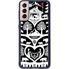 Samsung Galaxy S21+ 5G Case Hülle - Silikon schwarz Poya Schweiz 2 schwarz