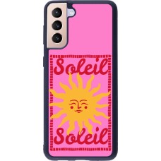 Samsung Galaxy S21+ 5G Case Hülle - Silikon schwarz Sun sun 2026