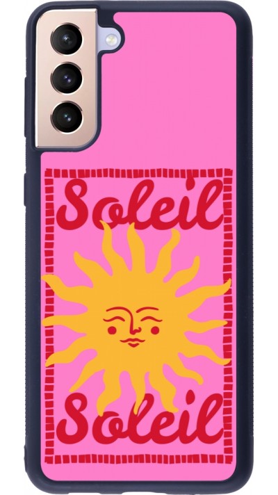 Coque Samsung Galaxy S21+ 5G - Silicone rigide noir Sun sun 2026