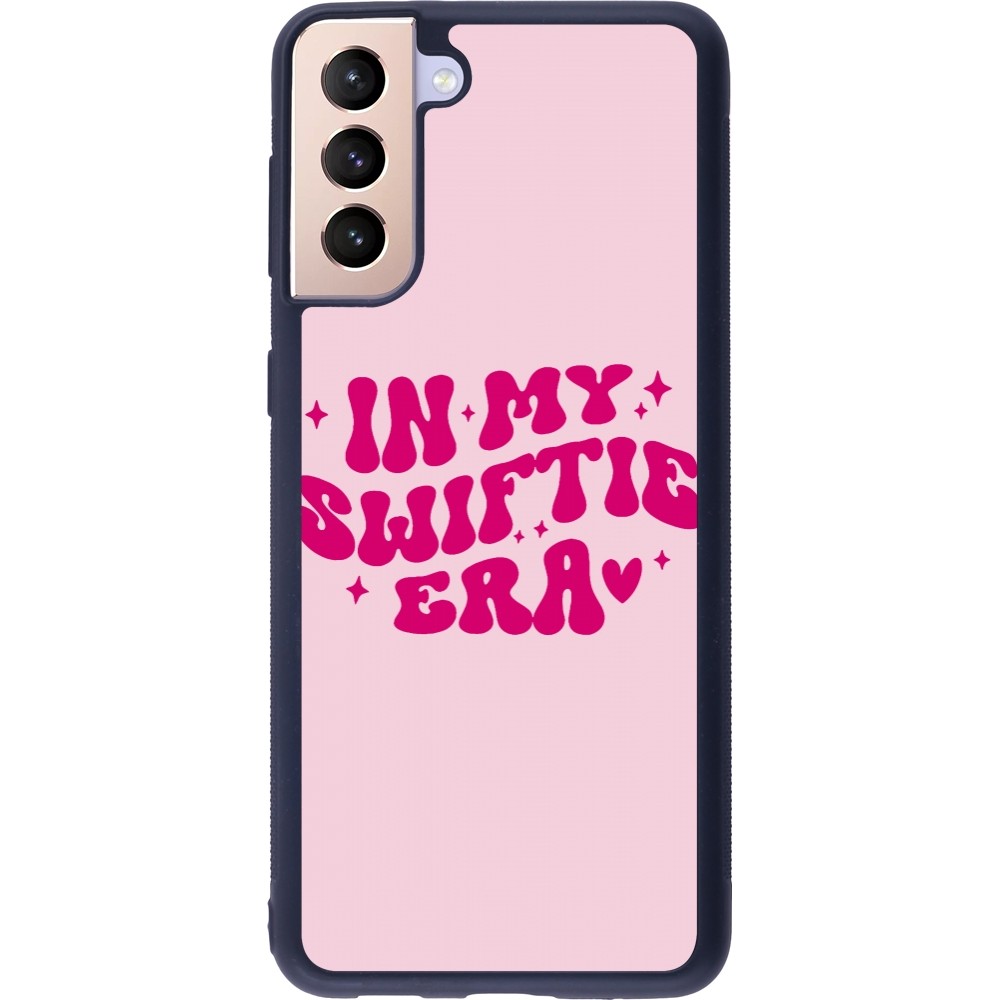 Samsung Galaxy S21+ 5G Case Hülle - Silikon schwarz Taylor Swift In My Swiftie Era - Pink