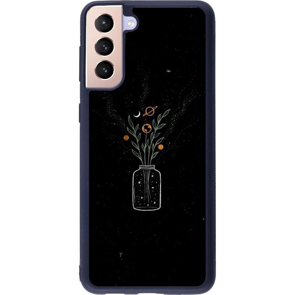 Hülle Samsung Galaxy S21+ 5G - Silikon schwarz Vase black