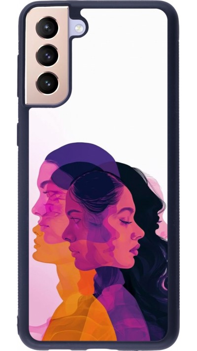 Coque Samsung Galaxy S21+ 5G - Silicone rigide noir Womens day 2026 10