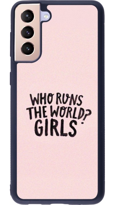 Coque Samsung Galaxy S21+ 5G - Silicone rigide noir Womens day 2026 3