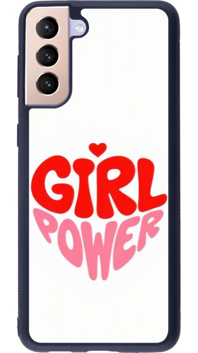 Coque Samsung Galaxy S21+ 5G - Silicone rigide noir Womens day 2026 6