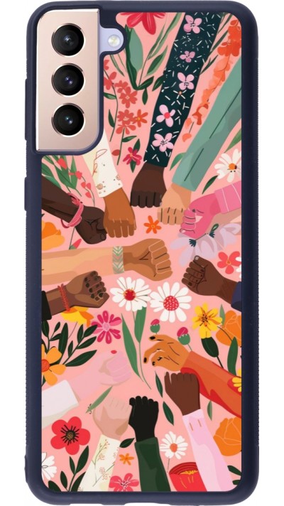 Coque Samsung Galaxy S21+ 5G - Silicone rigide noir Womens day 2026 8