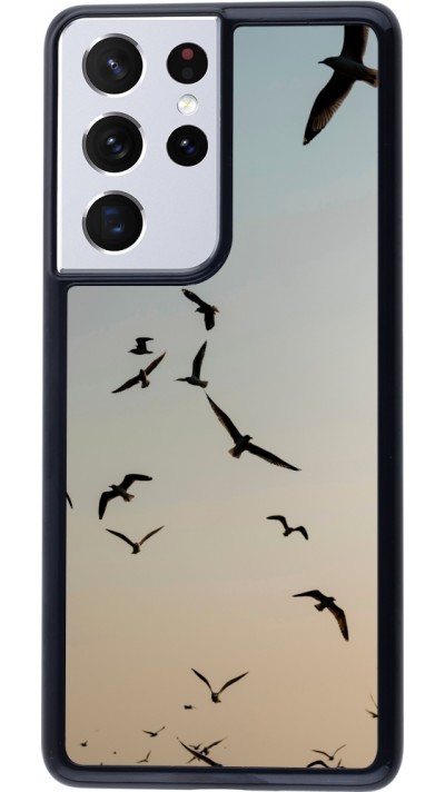 Coque Samsung Galaxy S21 Ultra 5G - Autumn 22 flying birds shadow