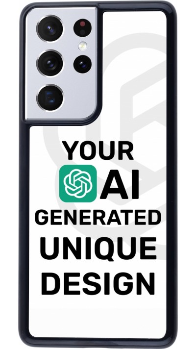 Coque Samsung Galaxy S21 Ultra 5G - 100% unique générée par intelligence artificielle (AI) avec vos idées