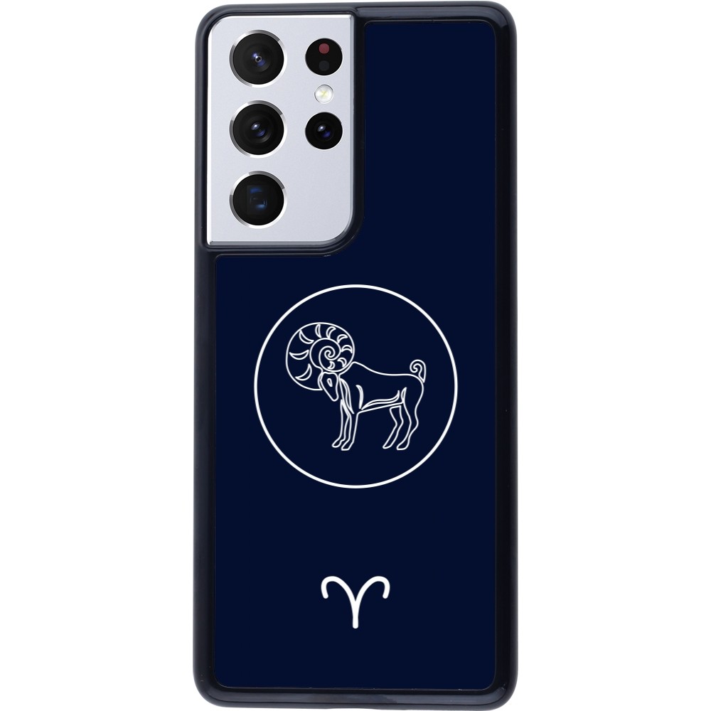 Coque Samsung Galaxy S21 Ultra 5G - Astrologie Bélier