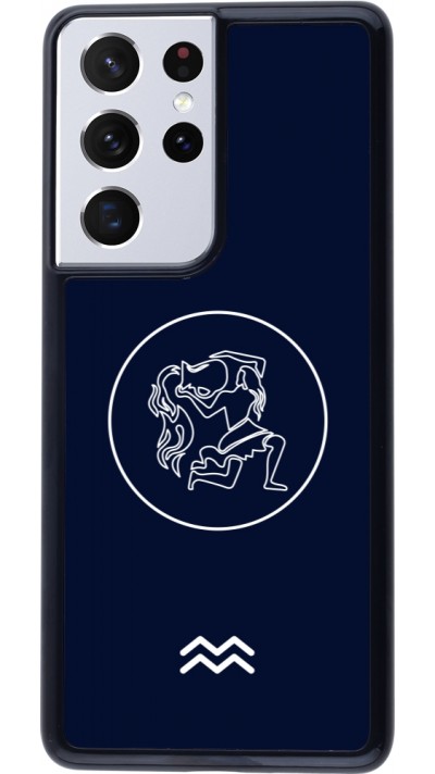 Coque Samsung Galaxy S21 Ultra 5G - Astrologie Verseau