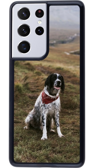 Coque Samsung Galaxy S21 Ultra 5G - Autumn 22 happy wet dog
