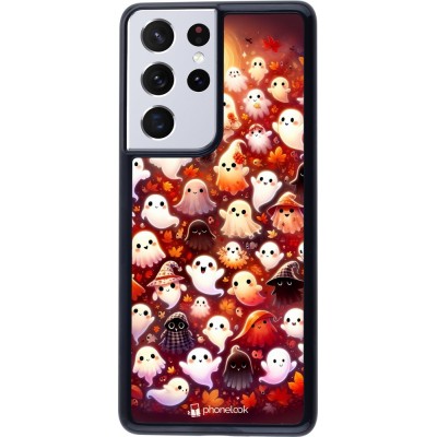 Coque Samsung Galaxy S21 Ultra 5G - Fantômes automne mignons