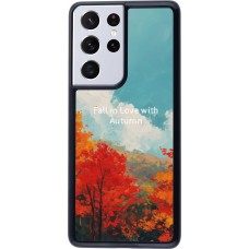 Samsung Galaxy S21 Ultra 5G Case Hülle - Autumn 25 Fall in love