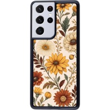 Samsung Galaxy S21 Ultra 5G Case Hülle - Autumn 25 Flower pattern