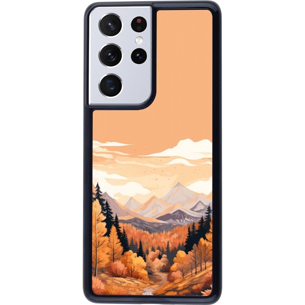 Samsung Galaxy S21 Ultra 5G Case Hülle - Autumn 25 Mountains