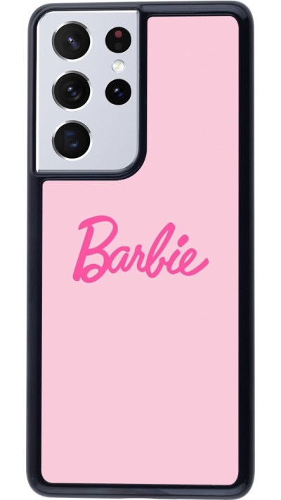 Coque Samsung Galaxy S21 Ultra 5G - Barbie Text