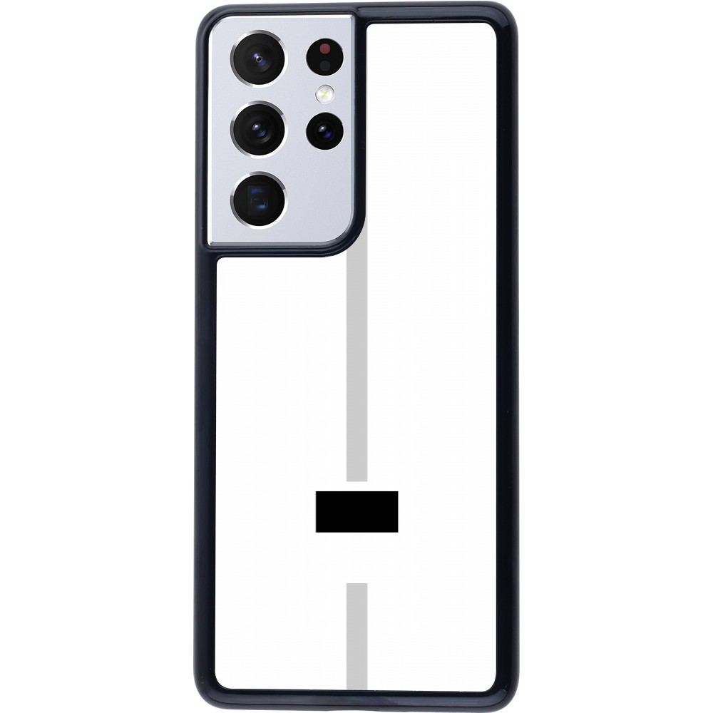 Samsung Galaxy S21 Ultra 5G Case Hülle - Kanton FR weiss