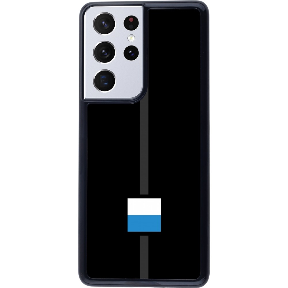 Samsung Galaxy S21 Ultra 5G Case Hülle - Kanton LU schwarz