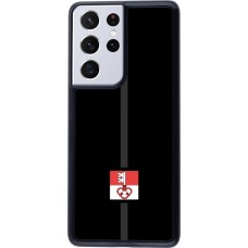 Samsung Galaxy S21 Ultra 5G Case Hülle - Kanton OW schwarz