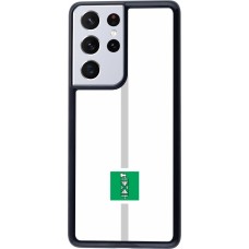 Samsung Galaxy S21 Ultra 5G Case Hülle - Kanton SG weiss