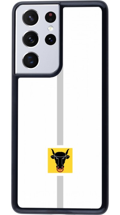 Samsung Galaxy S21 Ultra 5G Case Hülle - Kanton UR weiss