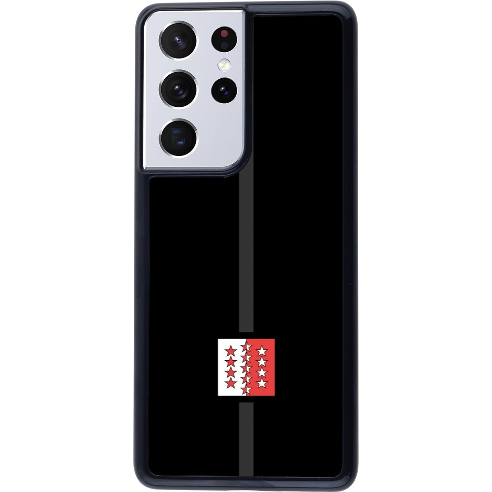 Coque Samsung Galaxy S21 Ultra 5G - Canton VS noir