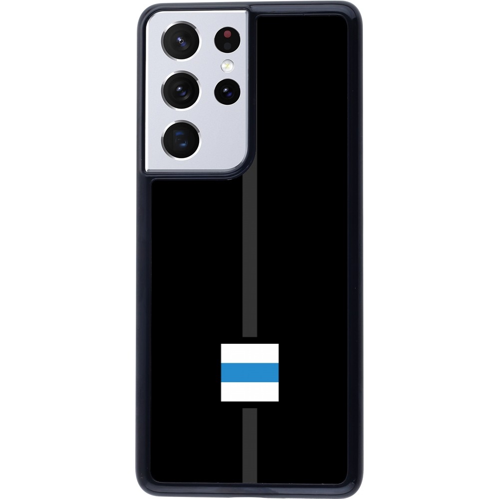 Samsung Galaxy S21 Ultra 5G Case Hülle - Kanton ZG schwarz