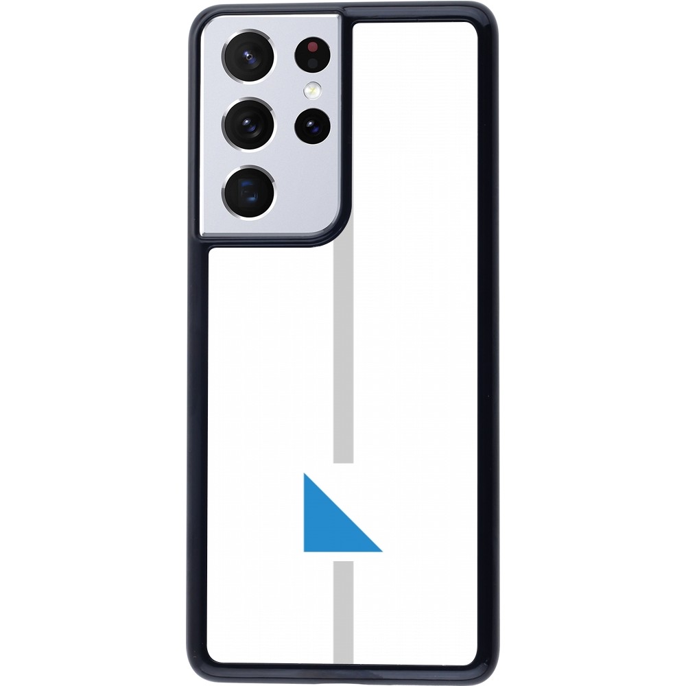 Samsung Galaxy S21 Ultra 5G Case Hülle - Kanton ZH weiss