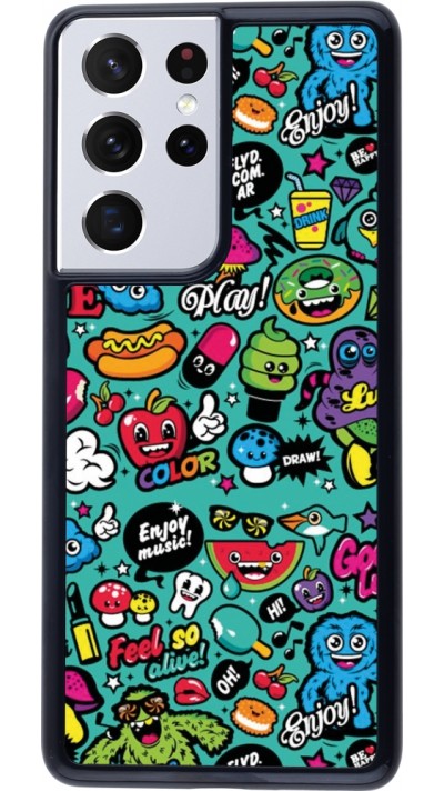 Coque Samsung Galaxy S21 Ultra 5G - Cartoons old school