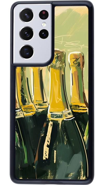 Coque Samsung Galaxy S21 Ultra 5G - Champagne peinture