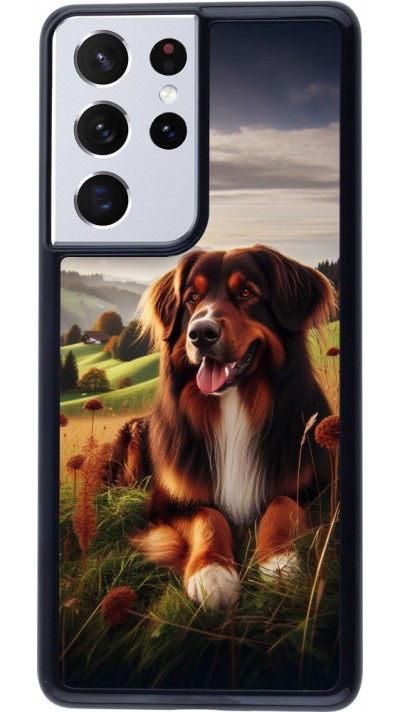 Coque Samsung Galaxy S21 Ultra 5G - Chien Campagne Suisse